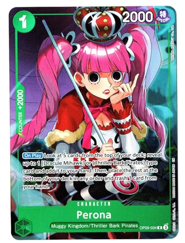 OP - Perona - OP09-034 - Artwork alternatif - Anglais - LAM - TCG - Protection d'expédition