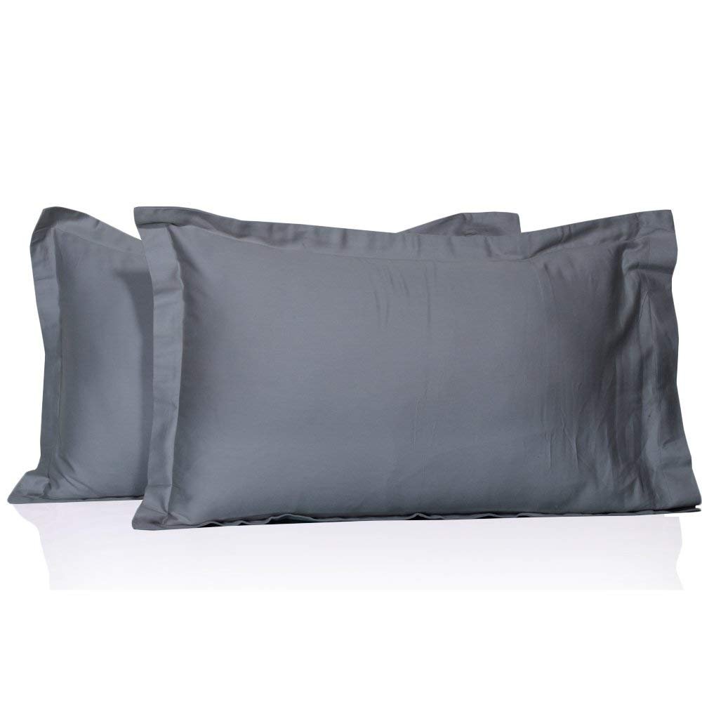 Alta Clase Beautiful fundas de almohada de todos los pulgadas. Super suave 2 pieces-100% algodón egipcio de patrón sólido de todos los colores