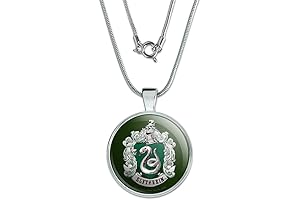 Harry Potter Slytherin Necklace: A Majestic Pendant for Aspiring Wizards and Witches