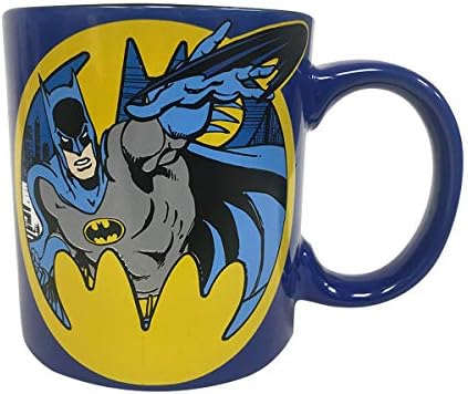 Jumbo Ceramic Mug Bruce Wayne Dark Knight Justice League DC RARE Batman 20 oz