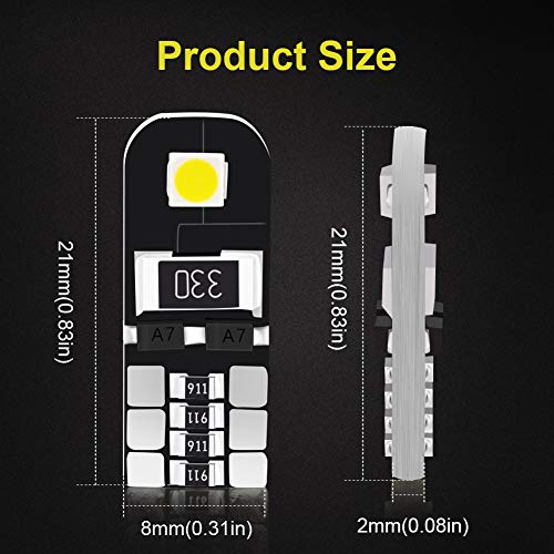 LncBoc T10 Canbus W5W 194 168 LED LAMPADINE Cuneo
