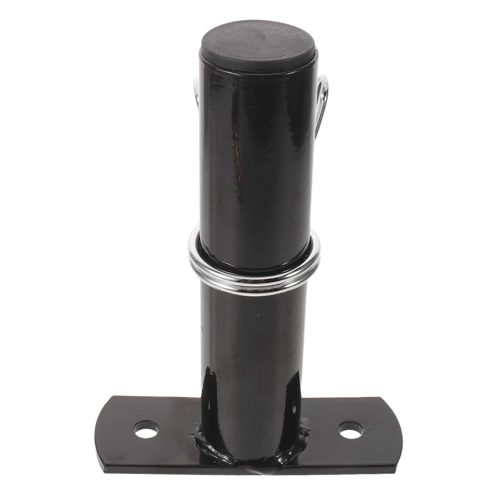 Soporte para Discos de Pesas para Barra de Acero Negro