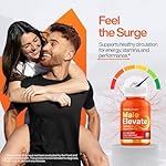 Testosterone Booster Supplement - Male Enhancing Performance Pills for Men - Fast Acting Blood Flow, Size Enlargement, Enhanced Drive, Vigor, Strength, Endurance, Muscle Growth - 90 Capsules - Image 3