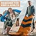 MalloMe Sleeping Bags for Adults Cold Weather & Warm - Backpacking Camping Sleeping Bag for Kids 10-12, Girls, Boys - Lightweight Compact Camping Essentials Gear Accessories Hiking Sleep Must Haves
