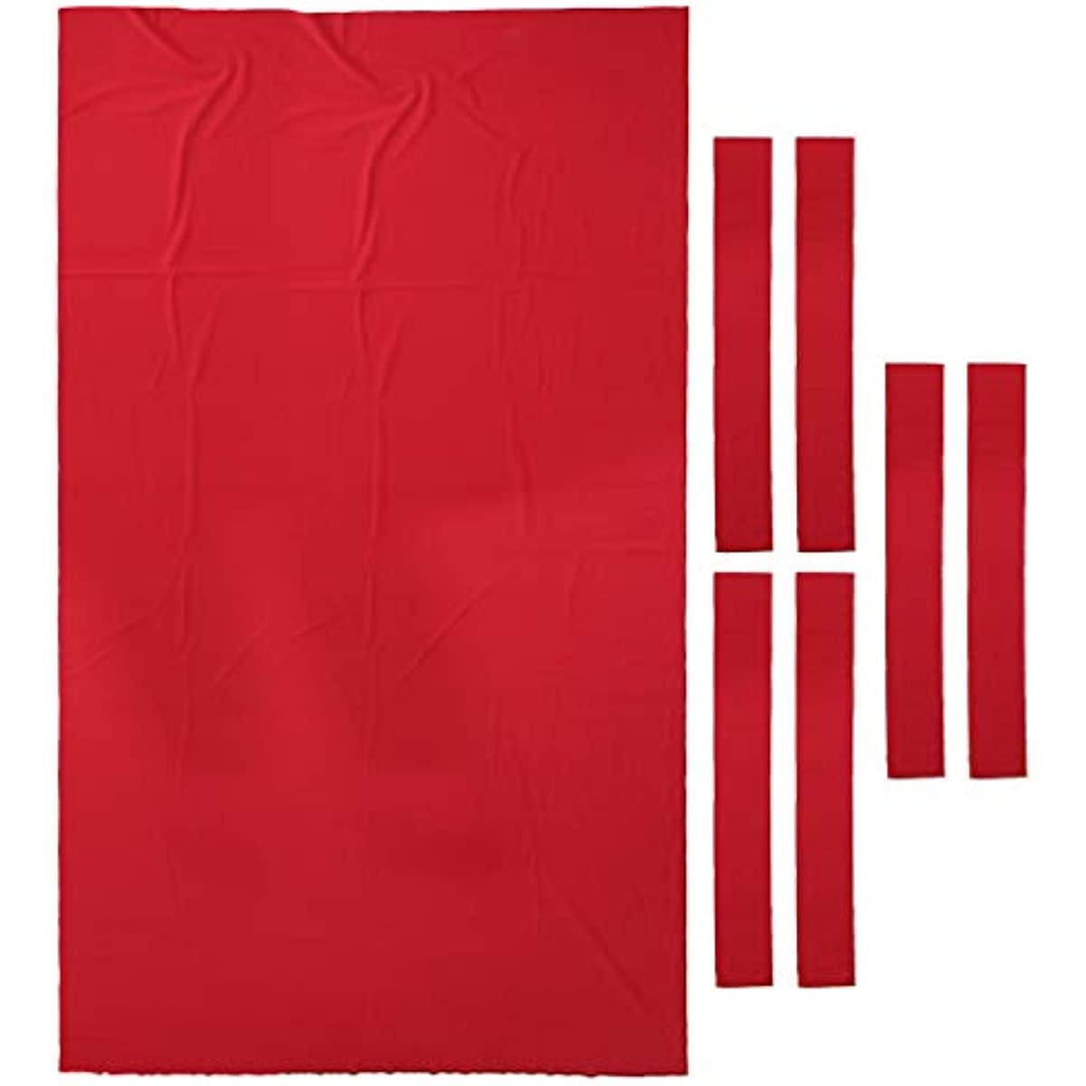 jojomis Billiard Cloth - Professional Pool Table Felt for 9 Foot Table - Durable Nylon Wool Blend - Red
