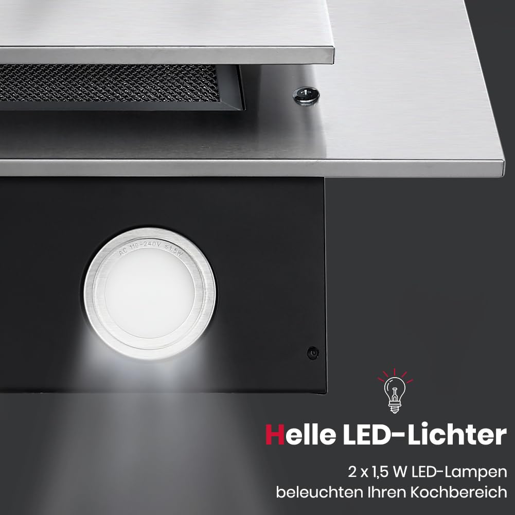 Gasland AR60SP Headroom Cooker Hood 350 m³/h – Bild 7
