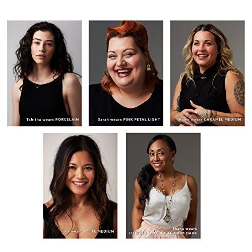 Undone Beauty Conceal To Reveal 3-In-1 Concealer & Highlighter With Natural Coconut For Dewy Glow - Used For Blemishes, Tattoos, Under Eye Circles & Wrinkles - Vegan And Cruelty Free - Porcelain Light #TOP2