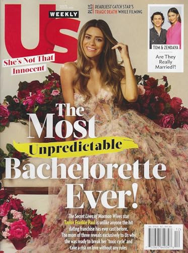 US Weekly Magazine March 23rd 2026 Bachelorette Taylor Frankie Paul
