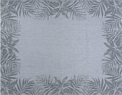 Gertmenian Indoor/Outdoor Flatweave Area Rug - 6x9 Medium, Stain & UV Resistant, Ideal for Deck...