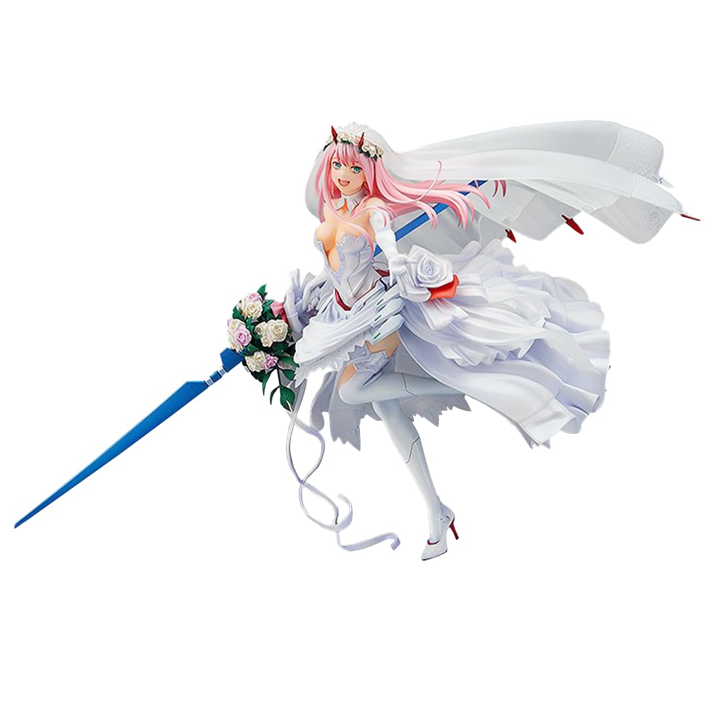Figura Zero Two 21 Cm – Darling In The FranXX, Statua In PVC Per Collezionisti, Carina Ragazza Anime