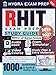 RHIT EXAM PREP STUDY GUIDE 2026-2027: Extended Edition Comprising Detailed Review for Registered Health Info... Tech... Certification, 1000+ Questions and Answers and 89+ Hours of E-Learning Access