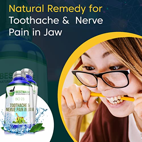 Toothache & Nerve Pain in Jaw Bio23, 300 pellets, For Alleviation of