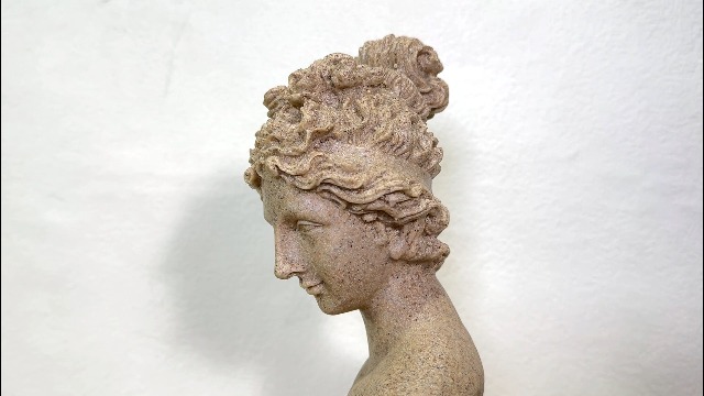 Escultura de Busto Femenino Clásico Moderno 12.5 in miniatura 7