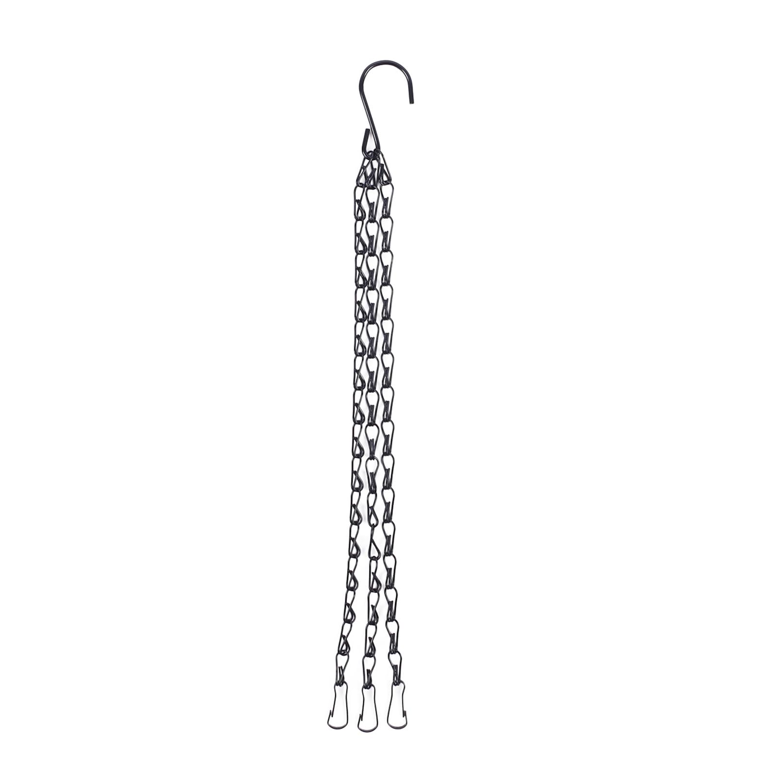 YPBEW 3 Point Hanging Basket Flower Pot Chains Hooks for Plant Basket Home Garden Decor Grow Basin Bird Feeders Hanging Flower Pot Sturdys Planter Holder Garden Chain for Bird Feeders Stable