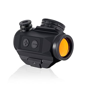 レッドドットサイト ブラック 調整可能 Amazon | VISM PROタイプドットサイトフリップアップ式 レッド