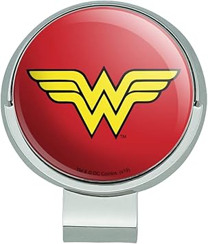 Review GRAPHICS & MORE Wonder Woman Classic Logo Golf Hat Clip with Magnetic Ball Marker
