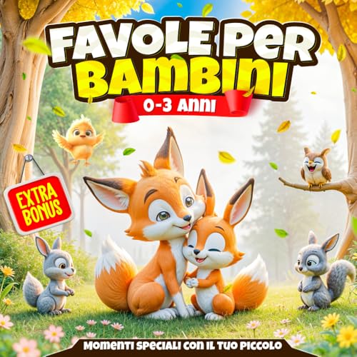 Favole per bambini 0 - 3 anni: Storie brevi della buonanotte per insegnare valori e creare momenti speciali con il tuo piccolo