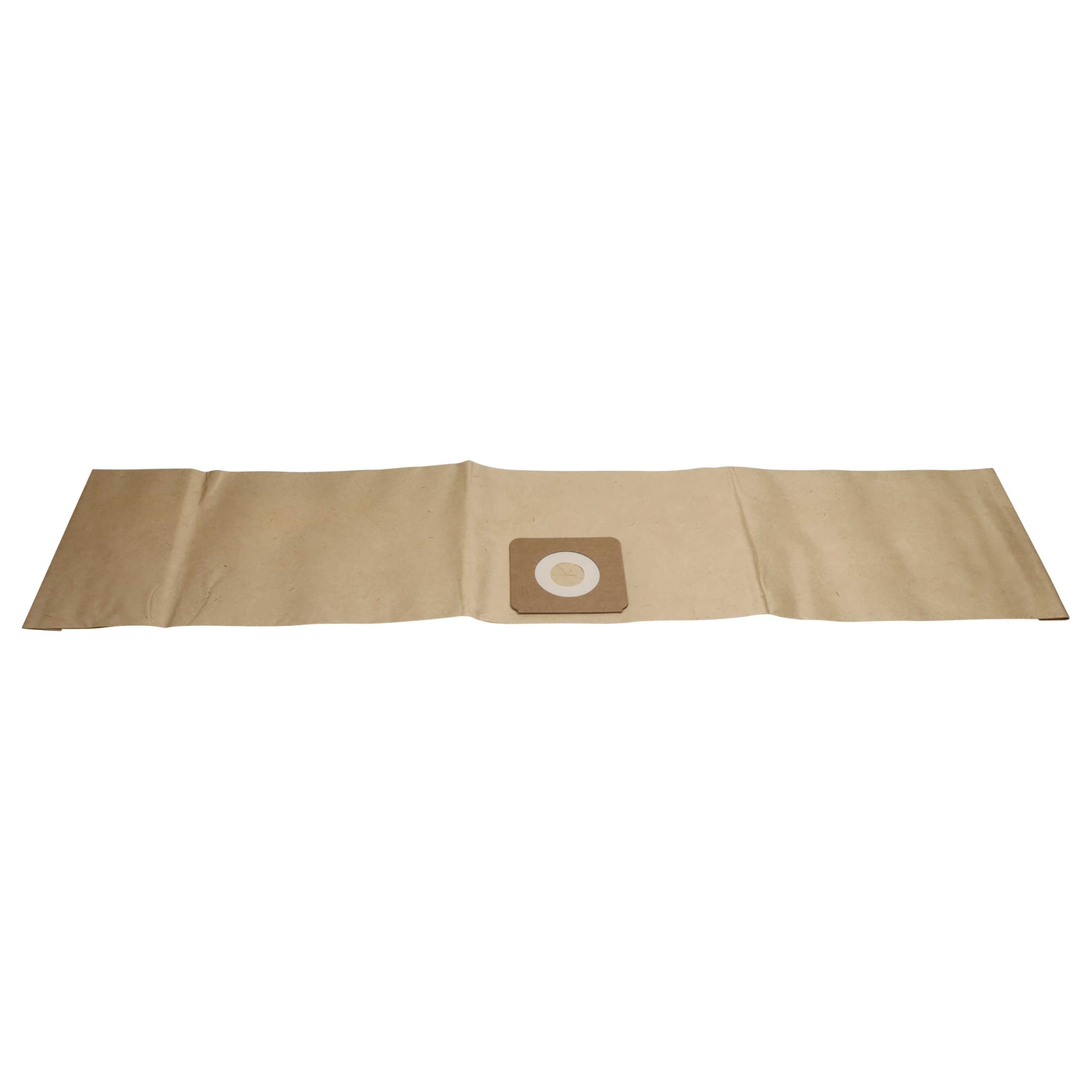 vhbw 50 x zamiennik worka do odkurzacza Bosch 2609256F32 do odkurzacza - papier, 86 cm x 20 cm, piaskowy