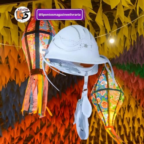 Chapéu DOMINGUINHOS Aba Média Couro Semirrígido 