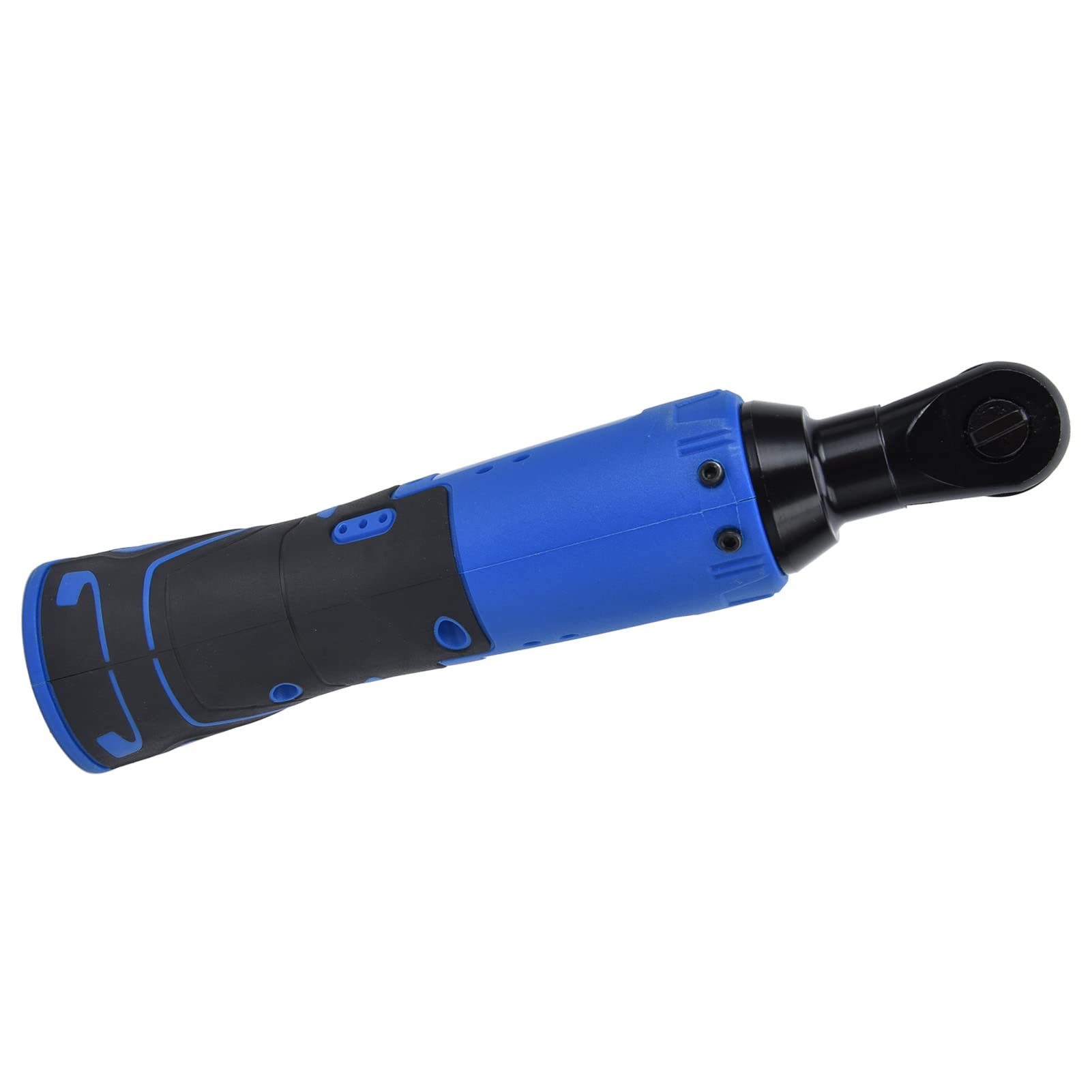 Llave de Trinquete Eléctrica de Iones de Litio de ángulo Recto con Motor Fuerte para Batería de Herramienta Eléctrica de 12 V, Mandril de 3/8 de Pulgada, de Nailon PA6, Adecuado para