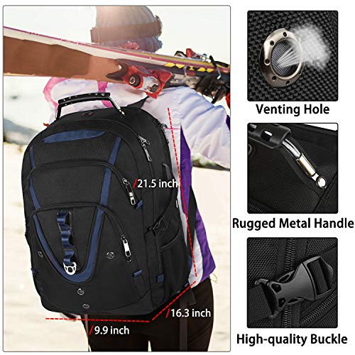 Extra Large Gaming Laptops Backpack with USB Charger Port - Image 6