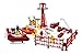 Liberty Imports Firefighter Action Figures - Big Firemen Bucket Kids Toy Plastic Figurines with Vehicles and Accessories Playset (125+ Pieces)