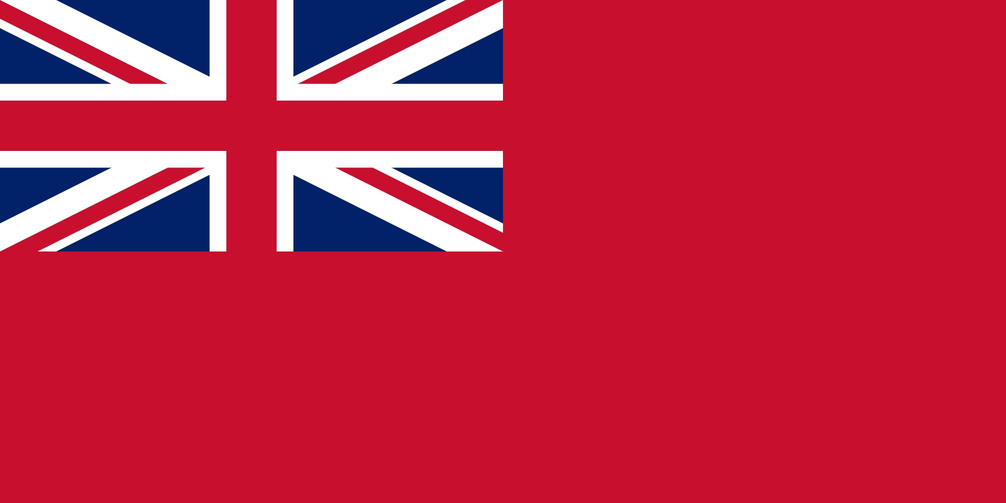 Drapeau Red Ensign United Kingdom grand format anti-décoloration pour extérieur et intérieur