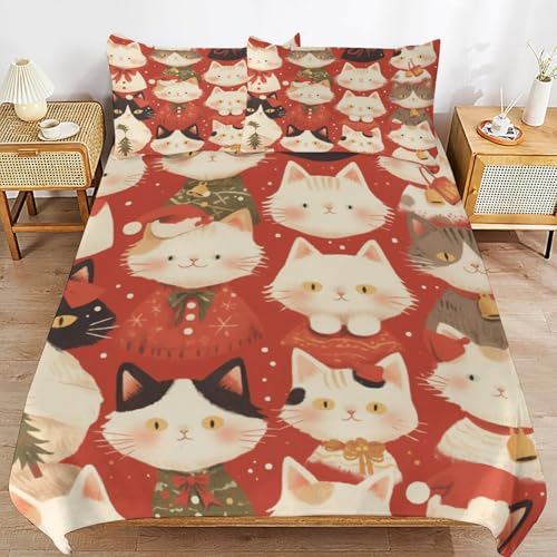 Parure de lit housse de couette 135 x 200 cm enfant garçon fille avec ses 2 taies d'oreiller