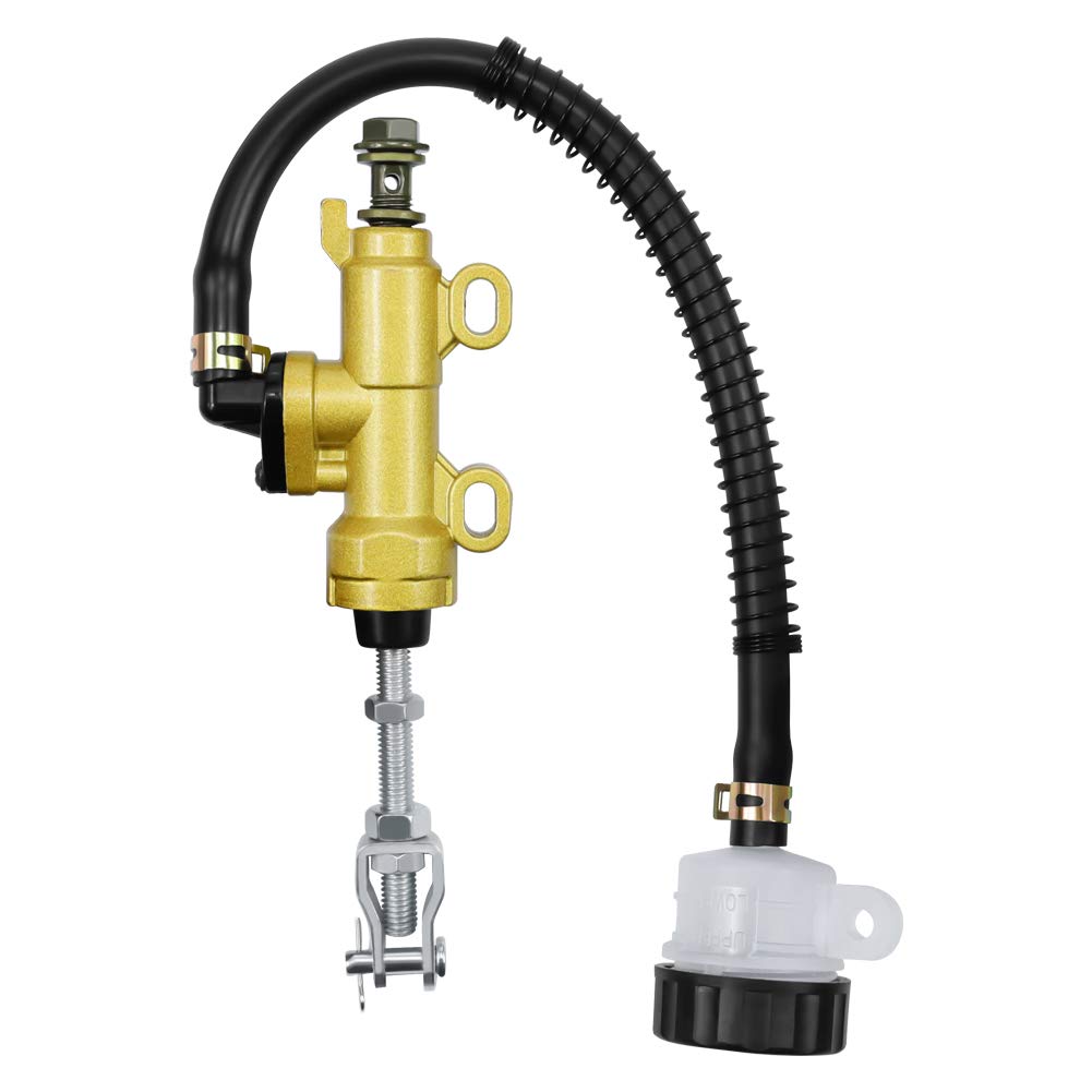 BDT Billet Rear Brake Master Cylinder Reservoir For Honda TRX250R TRX 250R - Black - View #2
