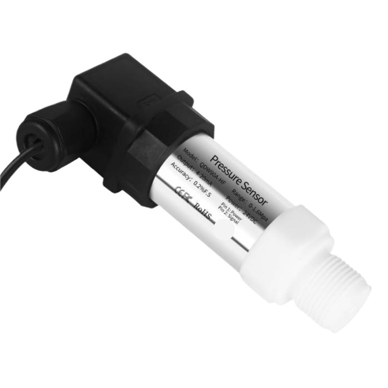 Transmisor de presión de rosca DC24V M20 * 1,5 400bar 600bar Sensor de presión 4-20mA/0-10V transmisor de presión anticorrosión