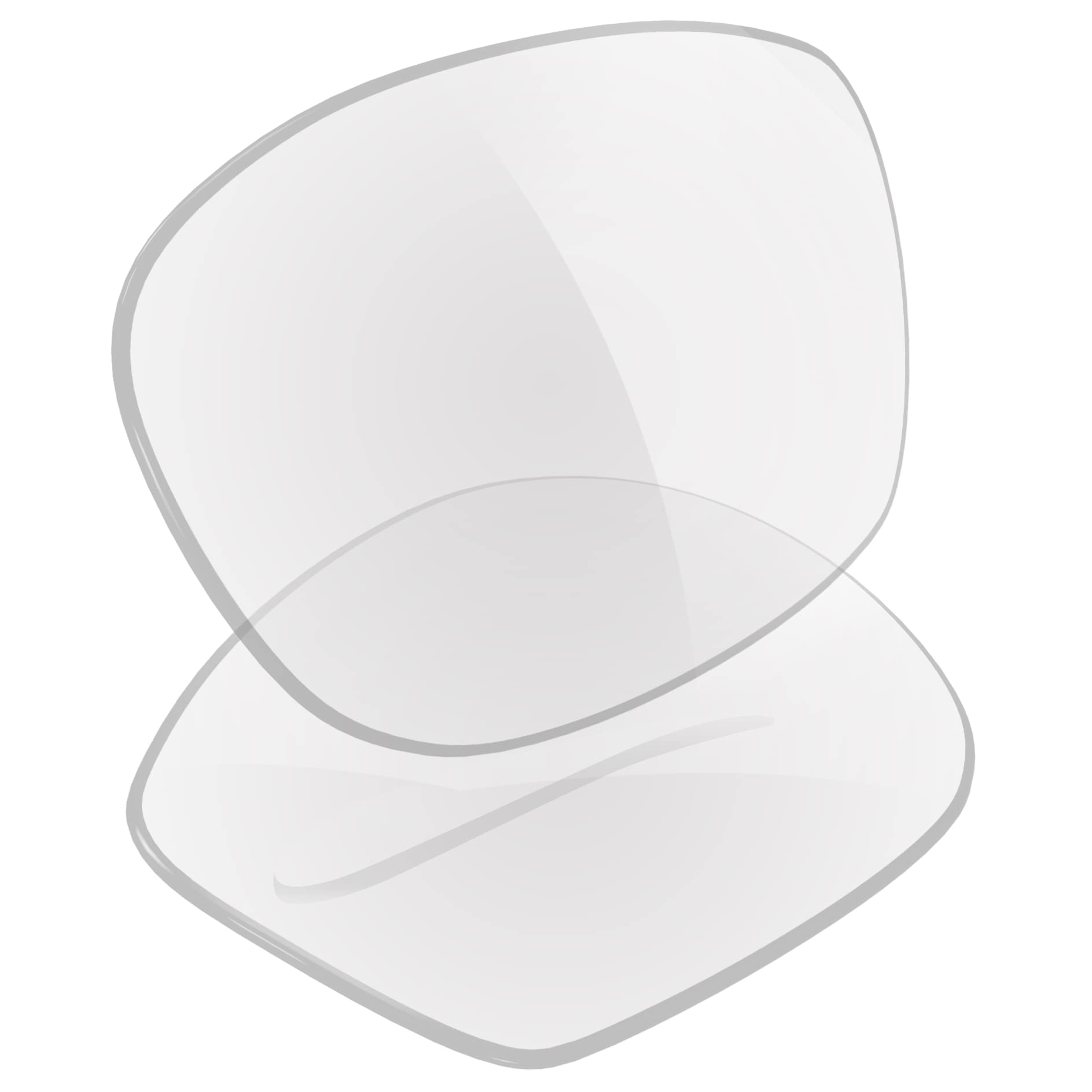 Galvanic Replacement Lenses for Oakley She's Unstoppable OO9297 Sunglasses - Clear Non-Polarized