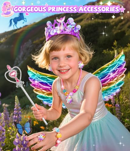 Disfraz Completo Princesa para Niñas con Accesorios miniatura 3