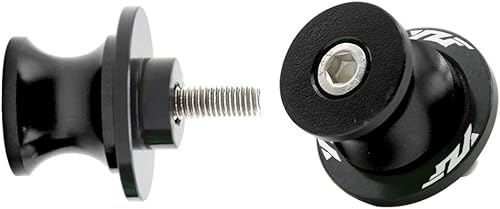 2 carretes deslizantes de brazo oscilante de motocicleta de 0.236in M6 X1.5 CNC para Yamaha YZF R1 R3 R6 R25 R1000 (negro) 2 carretes deslizantes de brazo oscilante de motocicleta de 0.236in M6 X1.5 CNC para Yamaha YZF R1 R3 R6 R25 R1000 (negro)