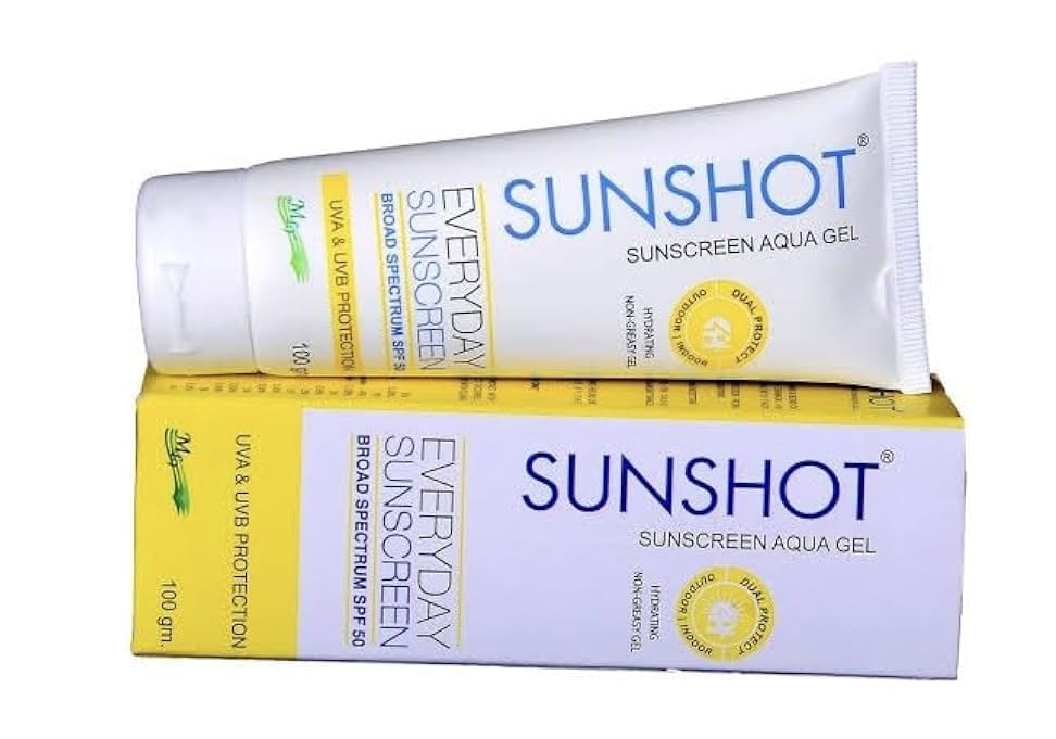 Sunshot Suncreen Aqua Gel SPF50 100gm-image-23