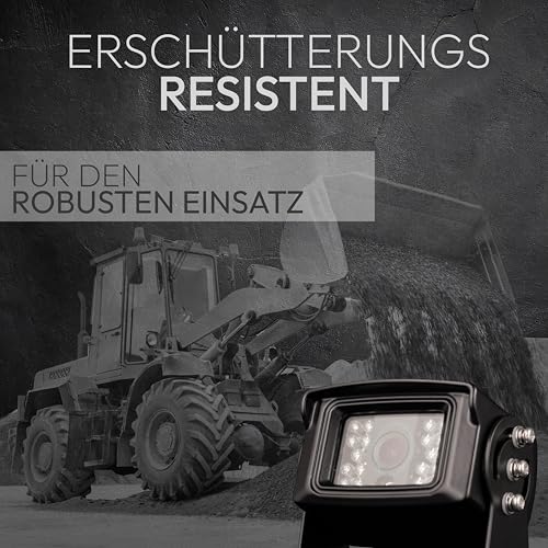 VSG24 Rückfahrkamera 7' Transporter-Set Transit inkl. Kamera, Monitor, Kabel - Wasserdicht...