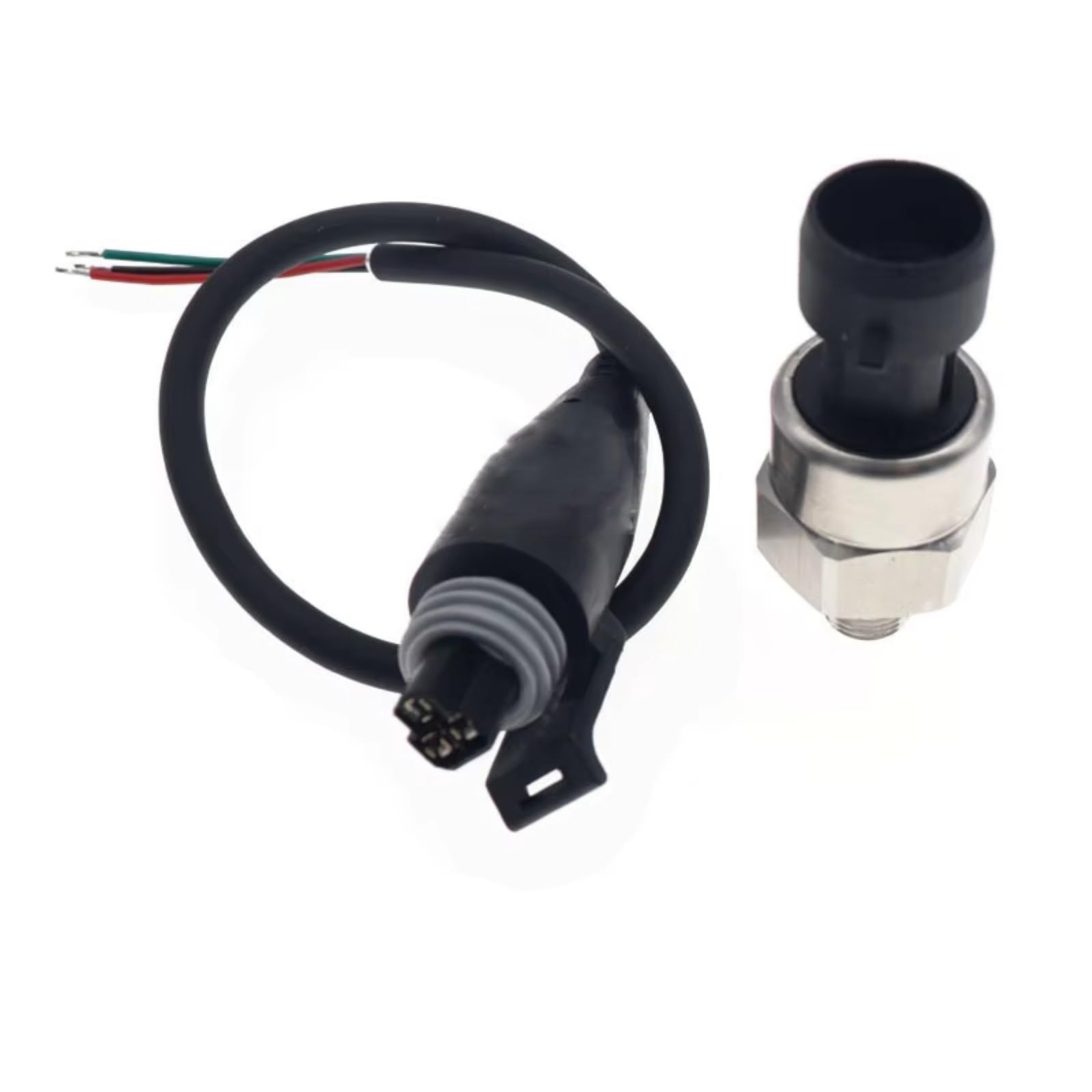 Compatible Con 5V 1/8NPT 53mm X 14mm Motor De Coche Indicador De Presión De Aceite Hidráulico Interruptor Sensor Transmisor De Envío(30Psi)