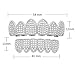 LuReen Diamond CZ Teeth Grillz Silver Grillz for Men Women + Extra 2 Molding Bars