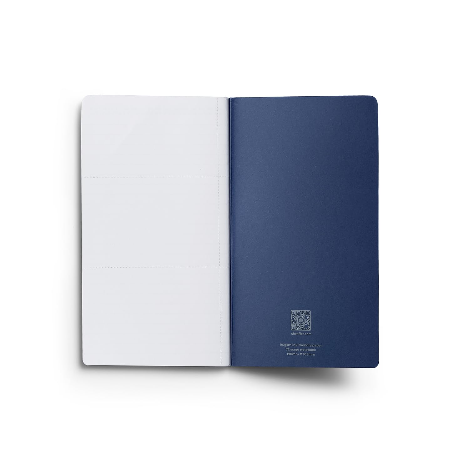Sheaffer Quikfill - Quaderno a righe, 90 g/mq, confezione da 2, colore: Blu