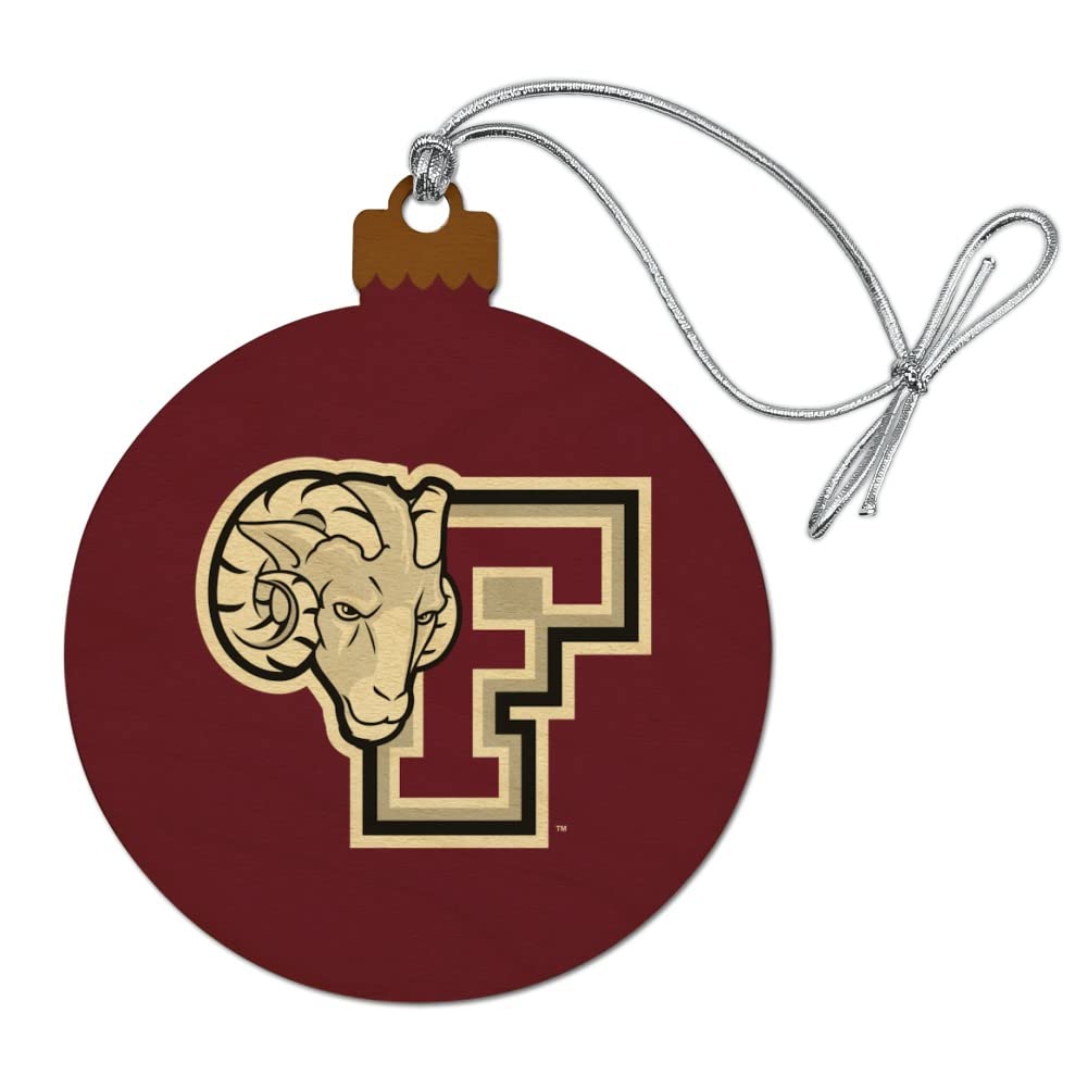 GRAPHICS & MORE Fordham University Primary Logo Wood Christmas Tree Holiday Ornament
