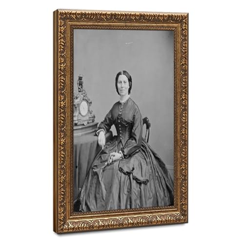Impression sur toile Clara Barton WCYB 61x91 cm pour cadre de bureau