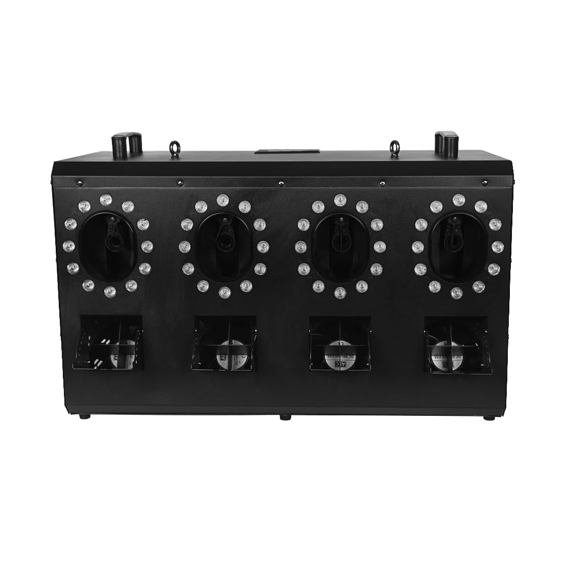 Bonvenon Bubble Smoke Machine Blower 1400W with 48pcs LED Lights?Bubble Fog Maker with 6pcs Fuel Tanks for DJ Wedding Party Festival