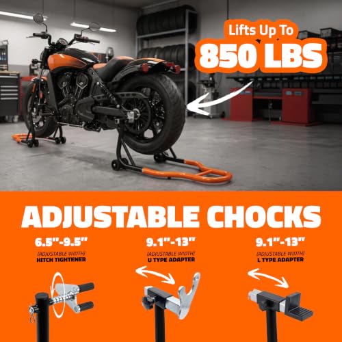 Mockins Motorcycle Stand Lift Combo