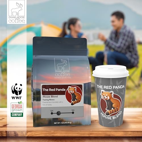 Diving Moose Coffee - The Red Panda House Blend Medium Light Roast miniatura 6