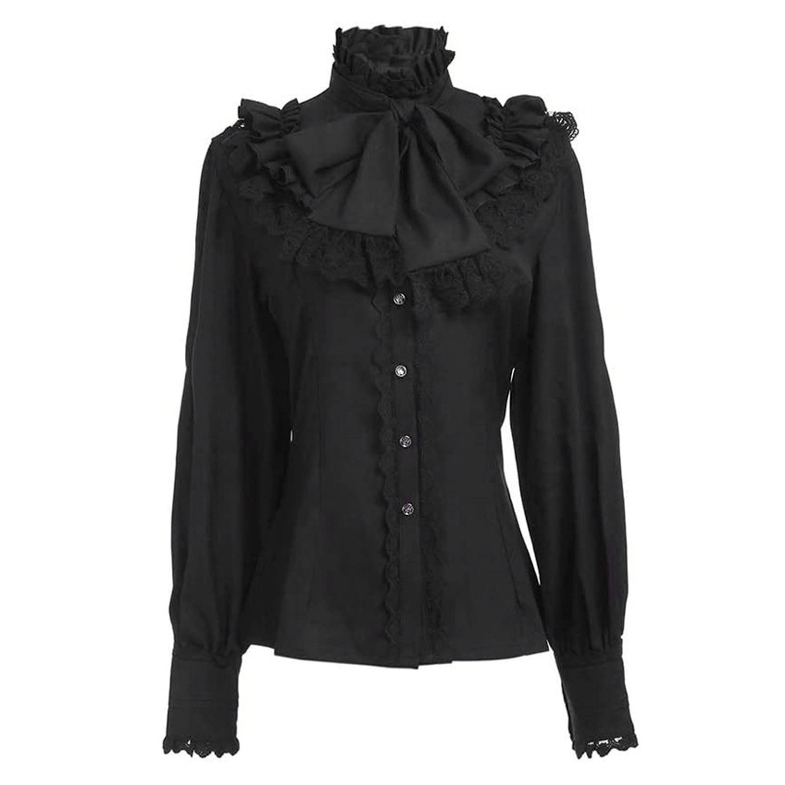 Disfraz de pirata para mujer con blusa steampunk y ajuste de corset 5