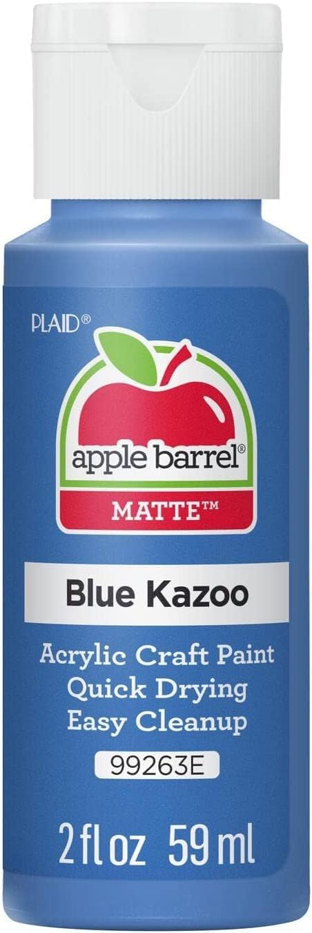 Apple Barrel Acrylic Paint, Blue Kazoo