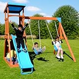 Sportspower Outdoor Grand Teton Cedar Wooden Swing...