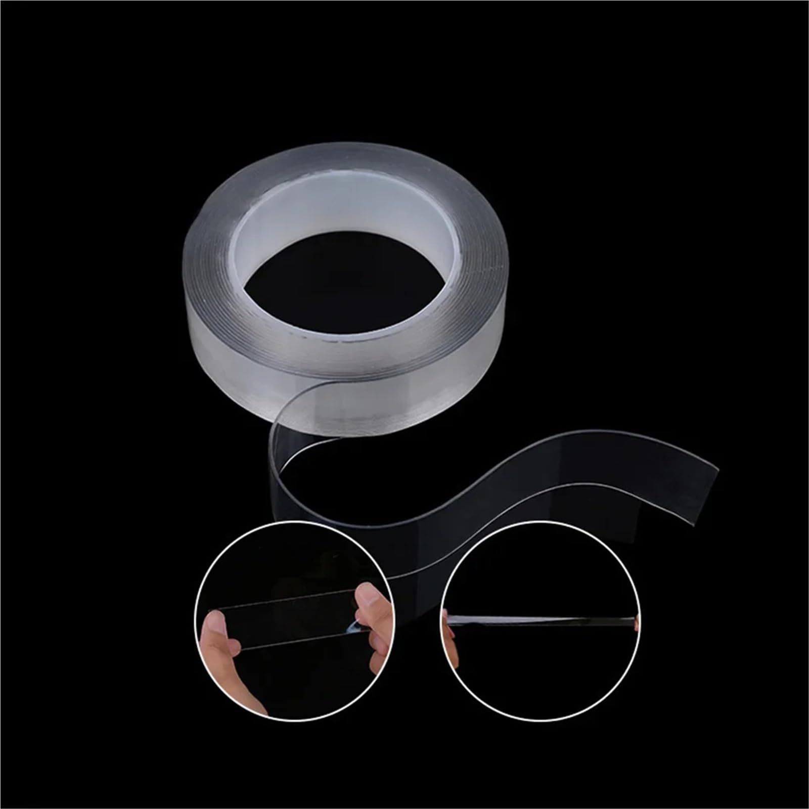 Shockproof Foam Sticky Tape Nano nastro biadesivo resistente | Adesivo extra impermeabile trasparente antiscivolo for cucina bagno(5m,1MM_30MM)