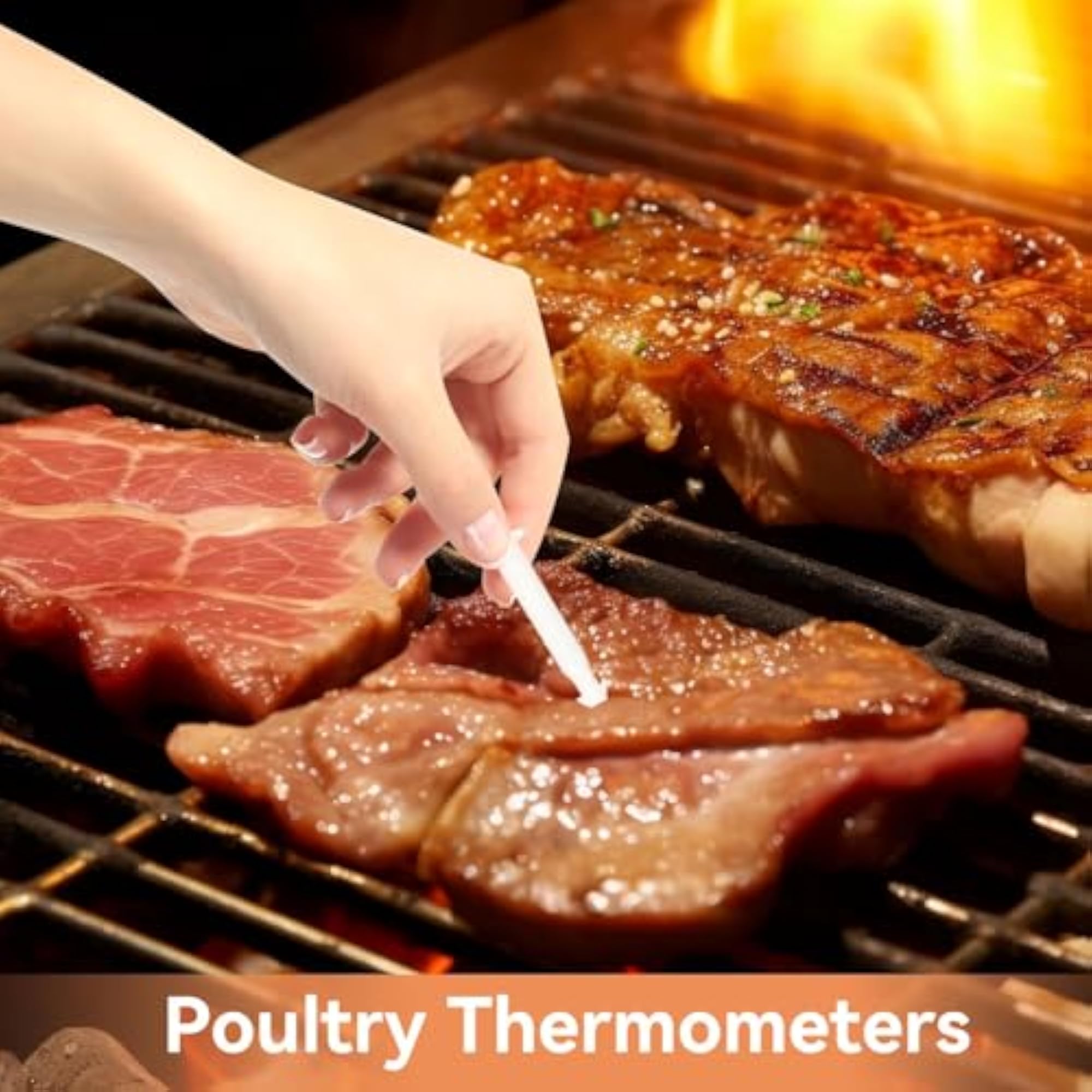 20PCS Turkey Timer Pop-Up Cooking Thermometers for Poultry