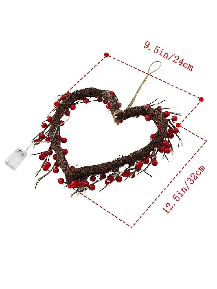 Couronne de la Saint-Valentin, couronne de vigne, couronne de Saint
