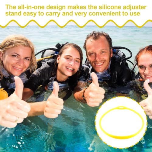 Regulador de buceo con soporte de silicona ergonómico para buceadores 3